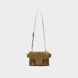 Ursa Mini Suede Crossbody Bag