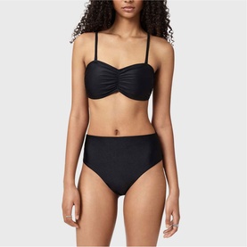 Court Ruched Bikini Top