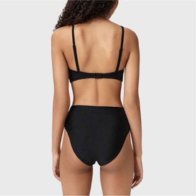 Court Ruched Bikini Top