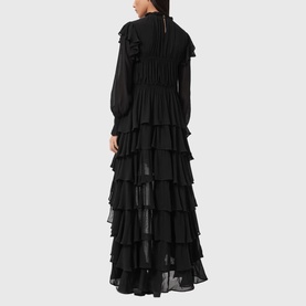 Leila Tiered Flared Dress