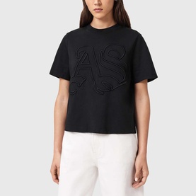 Lisa Embossed Logo T-Shirt