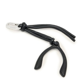 Wishbone Leather Keyring