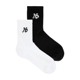Two-Pack Joss Gothic Logo Socks