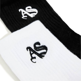 Two-Pack Joss Gothic Logo Socks