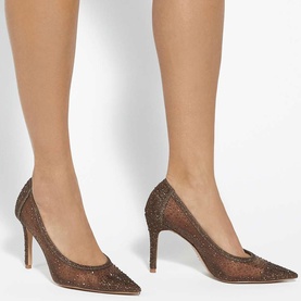 Brightest Embellished Mesh Courts