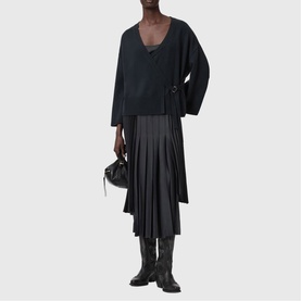 Lucille Two-in-One Cardigan Slip Dress