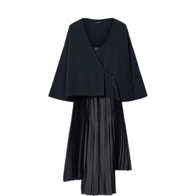 Lucille Two-in-One Cardigan Slip Dress