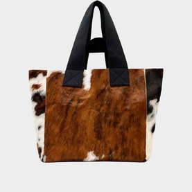 Izzy Cow Leather Tote Bag