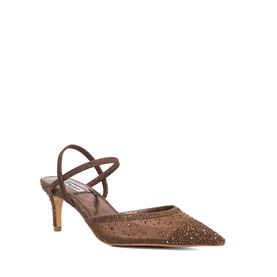 Charismatic Embellished Mesh Pumps