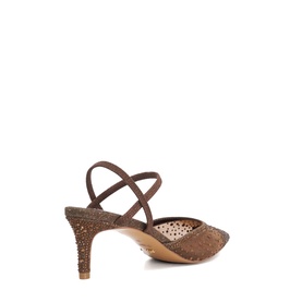Charismatic Embellished Mesh Pumps