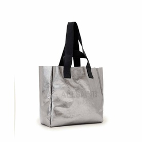 Izzy Logo Leather Tote Bag