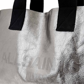 Izzy Logo Leather Tote Bag