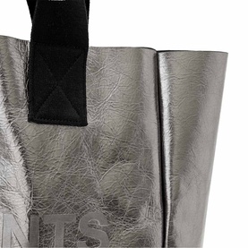 Izzy Logo Leather Tote Bag