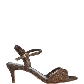 Manicure Embellished Heeled Sandals