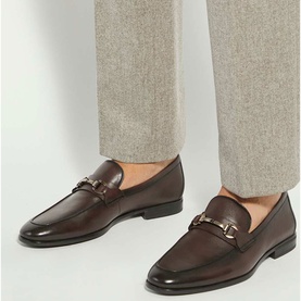 Seymore Leather Snaffle Loafers