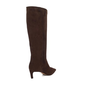 Smoothly Heeled Knee High Boots