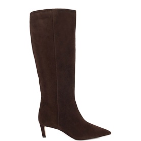 Smoothly Heeled Knee High Boots