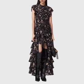 Shaela Asymmetric Dress