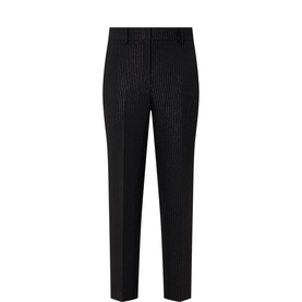 Feryn Metallic Pinstripe Trousers