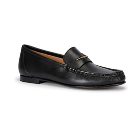 Logo Leather Loafers