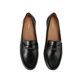 Logo Leather Loafers
