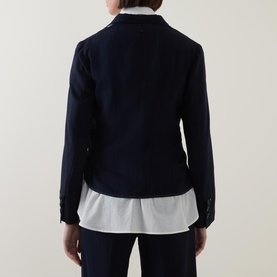 Brazen Layered Single-Breasted Blazer