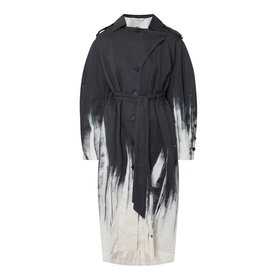 Holt Tie Dye Trench Coat