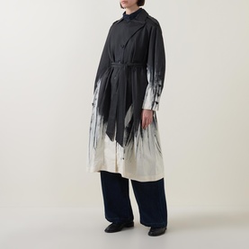 Holt Tie Dye Trench Coat