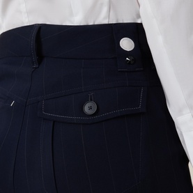 Caught Out Pinstripe Palazzo Trousers