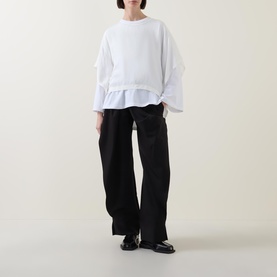 Haversham Draped Wide Leg Trousers