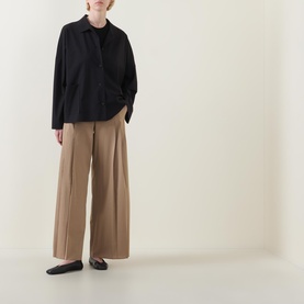 Mucha Pinstripe Palazzo Trousers