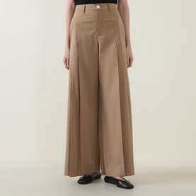 Mucha Pinstripe Palazzo Trousers