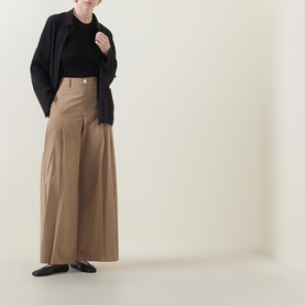 Mucha Pinstripe Palazzo Trousers