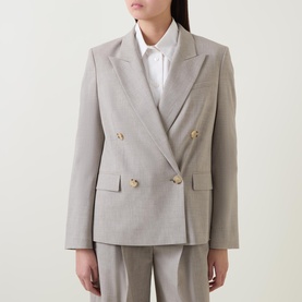 Jaleto9 Double Breasted Blazer