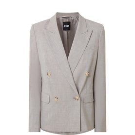 Jaleto9 Double Breasted Blazer