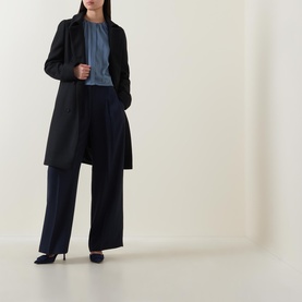 Coniza Double-Breasted Coat