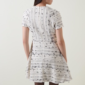 Datarni1 Tweed Mini Dress