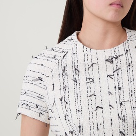 Datarni1 Tweed Mini Dress