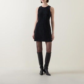 Sycara Leather Mini Dress