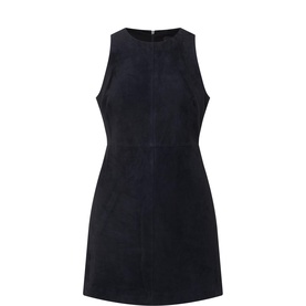 Sycara Leather Mini Dress