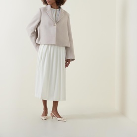 Japia Single Breasted Cropped Jacket