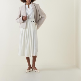 Japia Single Breasted Cropped Jacket