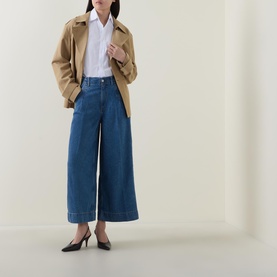 Ferange High-Rise Culotte Jeans