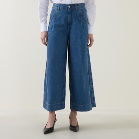 Ferange High-Rise Culotte Jeans