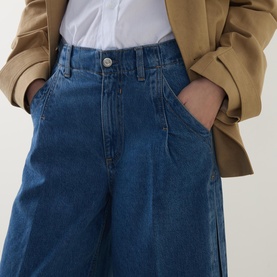Ferange High-Rise Culotte Jeans