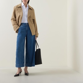 Ferange High-Rise Culotte Jeans