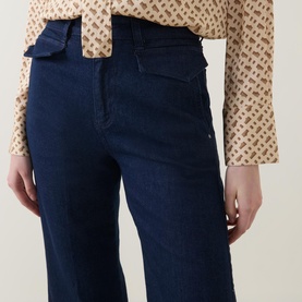 Rosalya Mid-Rise Flared Jeans