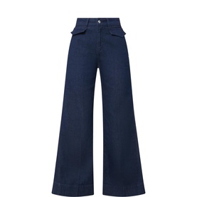 Rosalya Mid-Rise Flared Jeans