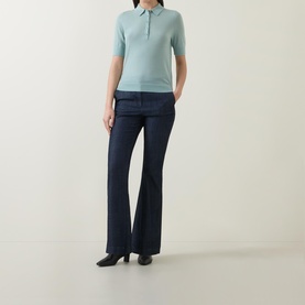 Fidenka Knitted Polo Shirt