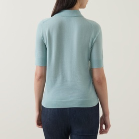 Fidenka Knitted Polo Shirt